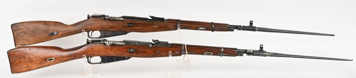 PAIR OF MOSIN - NAGANT M44 CARBINES 7.62 X 54R