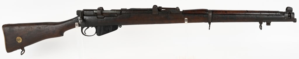 BSA NO1 MARK 3 GUNSMITH SPEICAL IN 303 BRITISH: SERIAL NUMBER: J34706 BARREL: 25" CALIBER: 303 BRITISH MANUFACTURED: 1918 Import marked. CONDITION: Metal has light blue finish with surface rust and freckling. Bore is bright with strong rifling. Saf