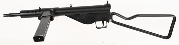 BRITISH STEN MARK II DISPLAY GUN WITH MAGAZINE