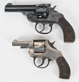 LOT OF TWO H&R .32 S&W CALIBER REVOLVERS