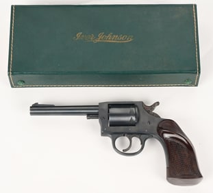 BOXED IVER JOHNSON MODEL 55 TARGET 22 CAL