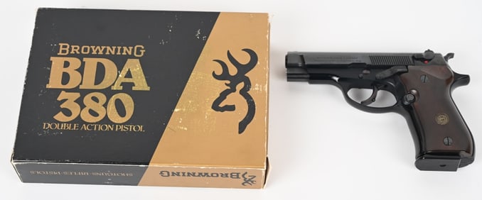 BROWNING BDA 380 SEMI AUTOMATIC PISTOL W/BOX
