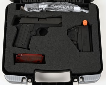 SIG SAUER P238 SEMI AUTO .380 PISTOL W/CASE