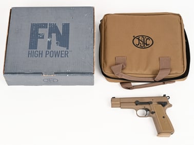 NEW FN HIGH POWER 9MM SEMI AUTOMATIC PISTOL