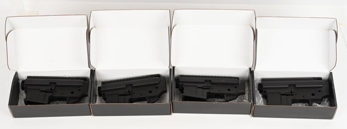 LOT OF 4 DARK STORM IND. DS-15 RECEIVER SETS