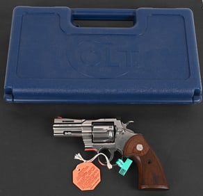 COLT PYTHON SP3WTS STAINLESS STEEL REVOLVER