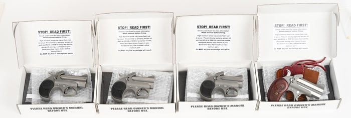 LOT OF 4 BOND ARMS DERRINGERS