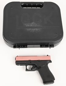 GLOCK 43X ROSE GOLD 9MM SUB COMPACT PISTOL