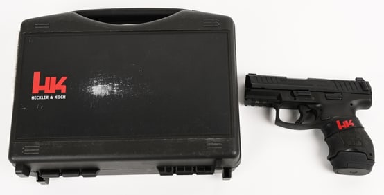 H&K VP9SK SEMI AUTOMATIC PISTOL WITH CASE