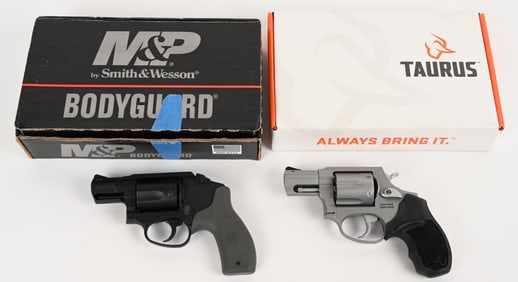 LOT OF TWO GREAT .38 CCW REVOLVERS