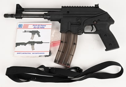 KEL-TEC PLR-22 SEMI AUTO PISTOL W/ THREADED BARREL
