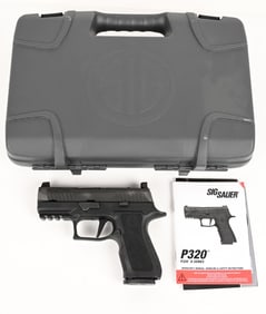 SIG SAUER P320 SEMI AUTOMATIC PISTOL W/ CASE
