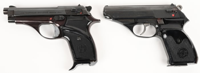 ASTRA CONSTABLE AND TANFOGLIO GIUSEPPE PISTOLS