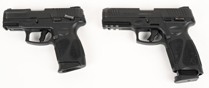 TWO TAURUS TACTICAL NINES