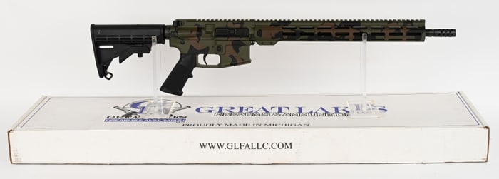 GREAT LAKES FIREARMS NORTH WOODS CAMMO GL-15 RIFLE