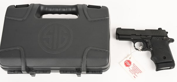 SIG SAUER P938SEMI AUTO PISTOL W CASE