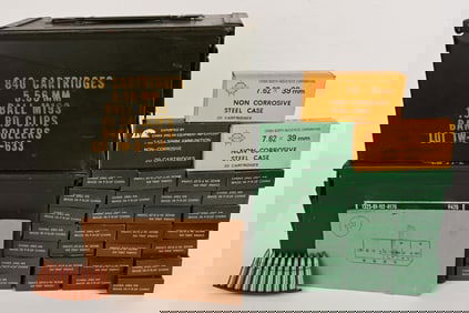 CHINESE 7.62 X 39 MM AMMO 1720 ROUNDS IN CANS