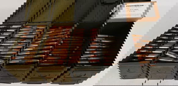 MIXED LOT OF SURPLUS 50 BMG AMMO