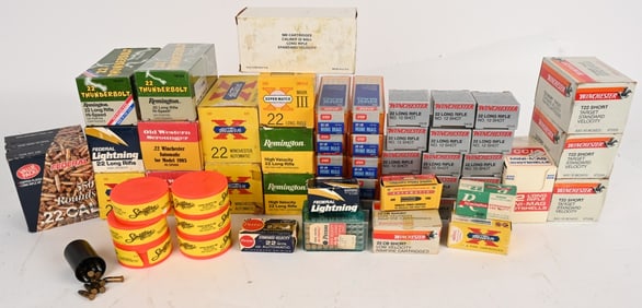 MEGA LOT OF 22 CAL RF AMMO MIXED 10,000 ROUNDS