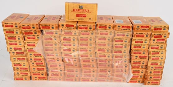 1900 ROUNDS OF HERTER'S RUSSIAN .223 AMMO BOXED