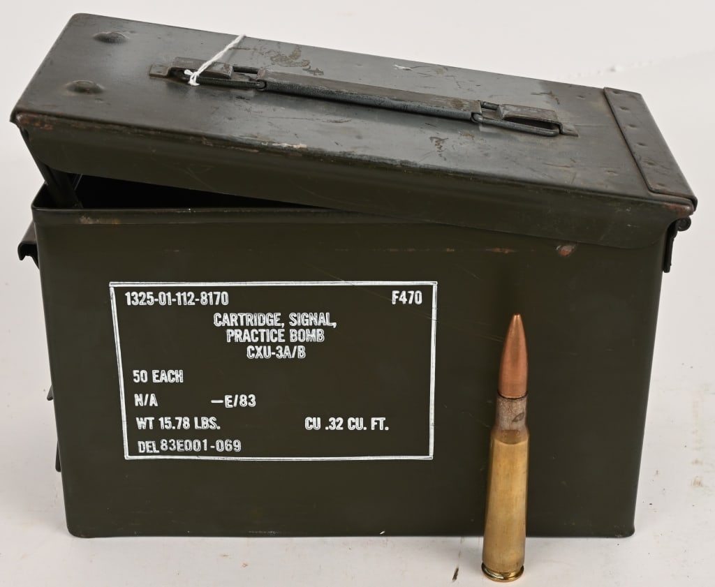 NORINCO 12.7 MM ( 50 BMG. ) AMMO ST 92: 94 ROUNDS OF NORINCO ST 92 12.7 MM 50 BMG AMMO FMJ