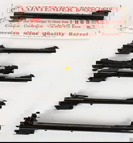 SET OF 5 VINTAGE THOMPSON CONTENDER BARRELS