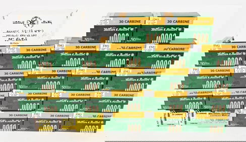 30 CARBINE AMMO LOT 1200 ROUNDS