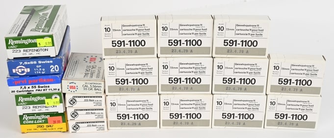 MIXED LOT OF RIFLE AMMO