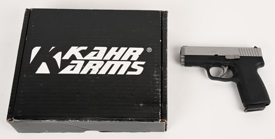 BOXED KAHR ARMS CW9 SEMI AUTO PISTOL