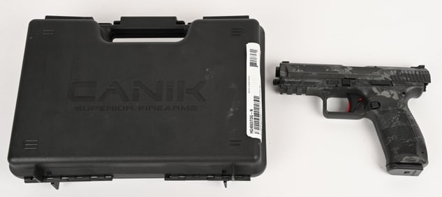 CANIK TP9SF SEMI AUTO PISTOL IN TIGER DARK GRAY