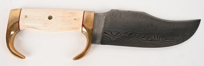 CHUCK HAWES CUSTOM BOWIE KNIFE