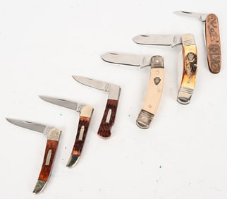 LOT OF PREMIUM CATTARAUGUS POCKET KNIVES