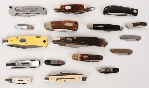 HUGE LOT OF AG RUSSELL & BERTRAM KNIVES