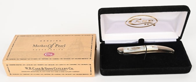 CASE XX MOTHER OF PEARL TINY TOOTHPICK KNIFE