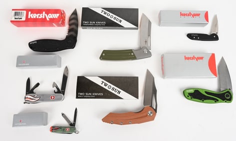 LOCKING FOLDERS FROM KERSHAW, VICTORNOX, OTHERS