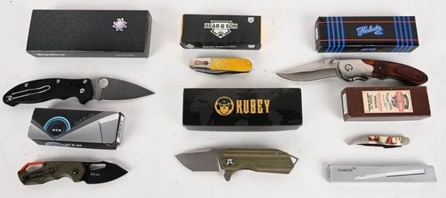 KNIVES OUT, LOT OF 7 KNIVES