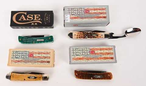 CASE XX AMBER HOBO & OTHER POCKET MODELS