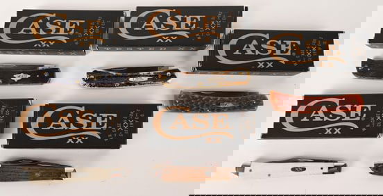 CASE XX BOURBON BARREL & OTHER POCKET KNIVES