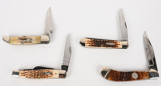 FOUR CASE XX MINTY POCKET KIVES