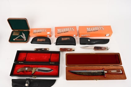 LOT OF PRESENTATION AND POCKET KNIVES