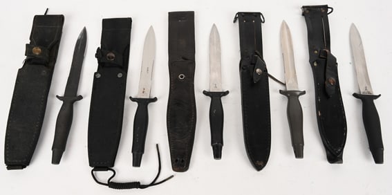 LOT OF GERBER MKI / MKII AND PARKER BROS MK2