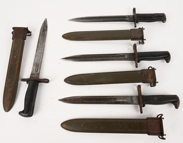 WWII 1942-1943 M1 BAYONETS