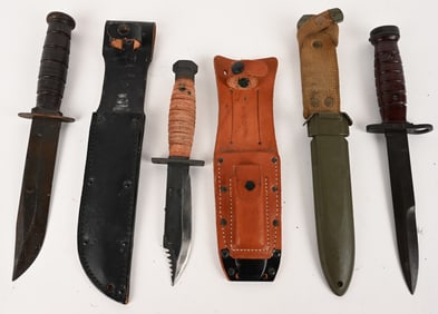 LOT OF THREE ASSORTED BAYONETS