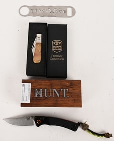 BENCHMADE & TAYLOR'S EYE WITNESS PREMIER FOLDERS