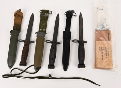 LOT OF 4 MODERN BAYONETS