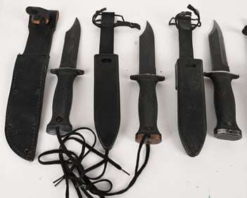 LOT OF GERBER LMF INFANTRY FIXED BLADE KNIVES