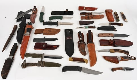 LOT OF 20 ASSORTED KNIVES