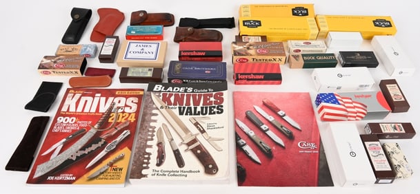 BLADE REFERENCE MATERIAL & KNIFE BOXES
