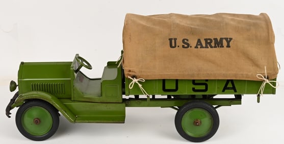 STURDITOY PRESSED STEEL US ARMY TRUCK