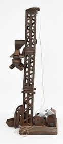 BUDDY L PRESSED STEEL HOISTING TOWER